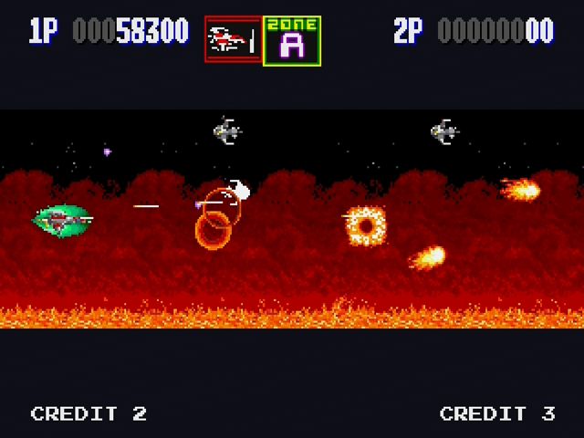 Darius II screenshot 3 for Sega Saturn